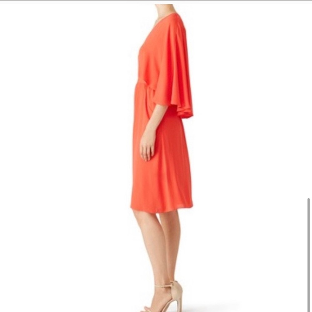 NWT BCBGMAXAZRIA Brittni Cape Dress Size Small - Picture 10 of 13